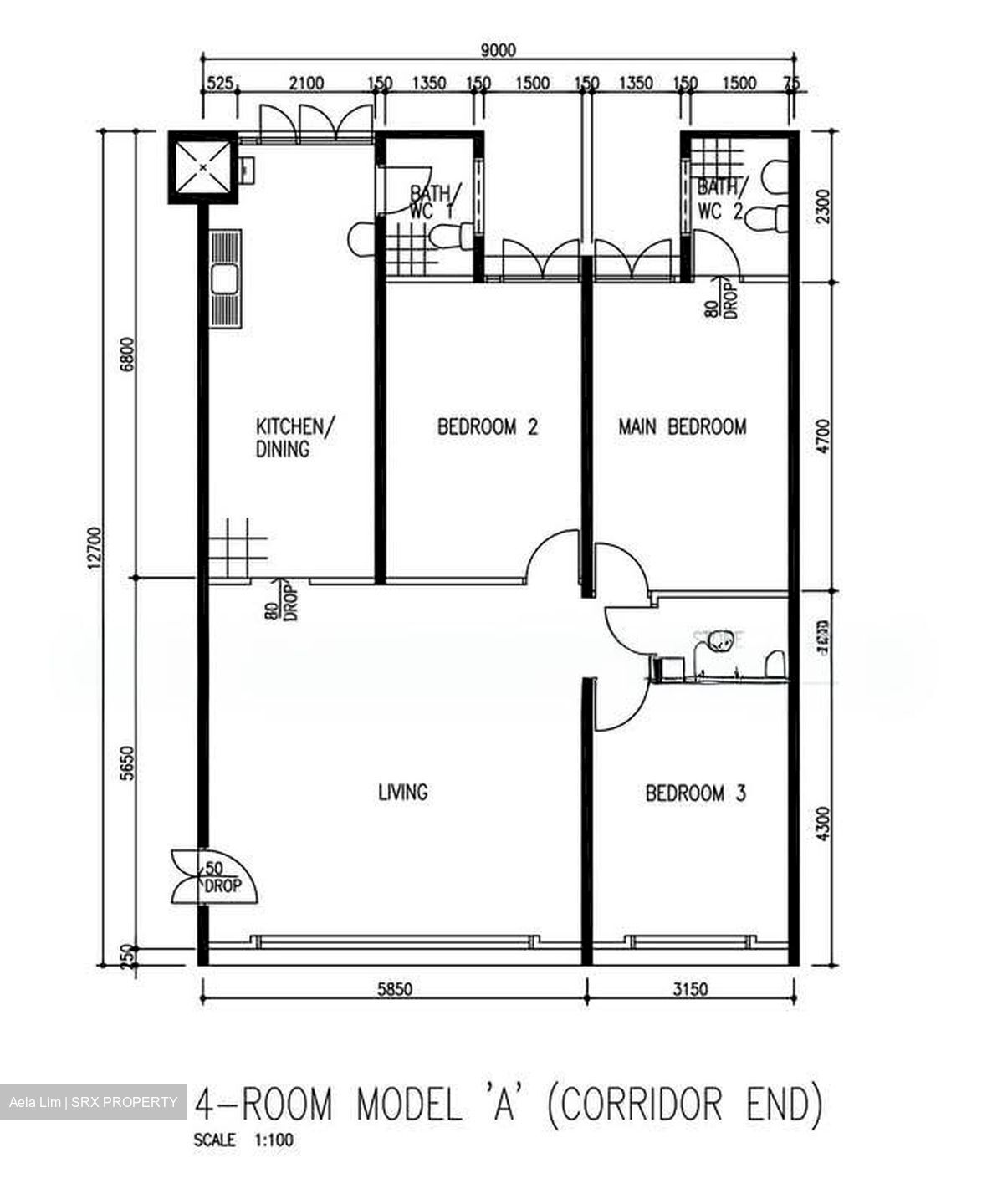 Blk 605 Hougang Avenue 4 (Hougang), HDB 4 Rooms #564209231